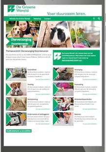 Startpagina Dierverzorging - (docentenversie)