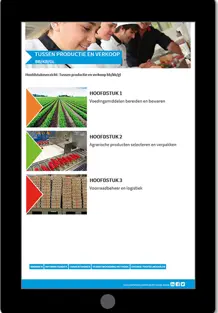 Tussen productie en verkoop online omgeving