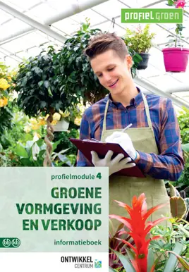 Groene vormgeving en verkoop informatieboek